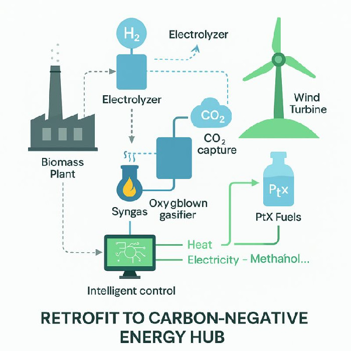 ISEN Biomass | Membrane CO₂ Capture & BECCU Integration